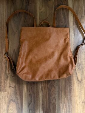 thirty-one High Street Backpack in camel color